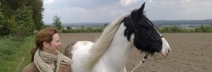 Paddy en Jantine. Steun van mijn paard tijdens de ziekte van lyme